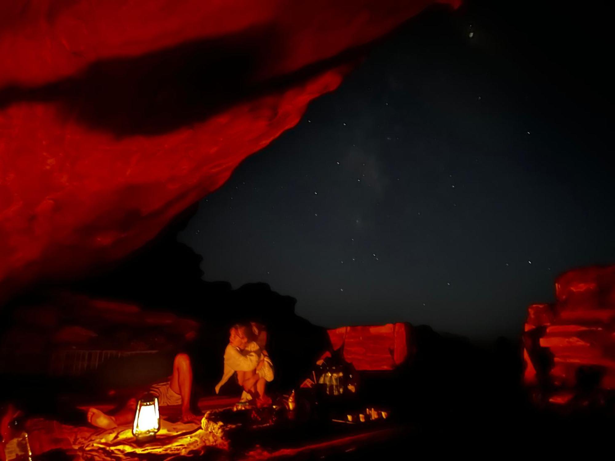 Wadi Rum Cave Camping Экстерьер фото